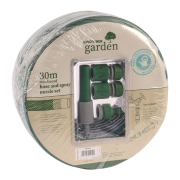 Kingfisher Garden 30M Hose Pipe And Spray Nozzle Set